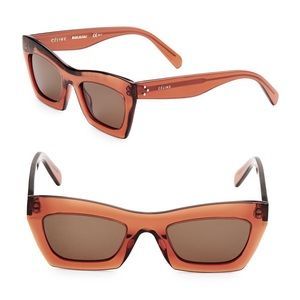 Celine 50MM Rectangular Sunglasses